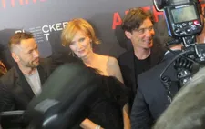 Sean Ellis and Anna Geislerova with Cillian Murphy: "We went to the spot where Lidice is now razed to the ground."